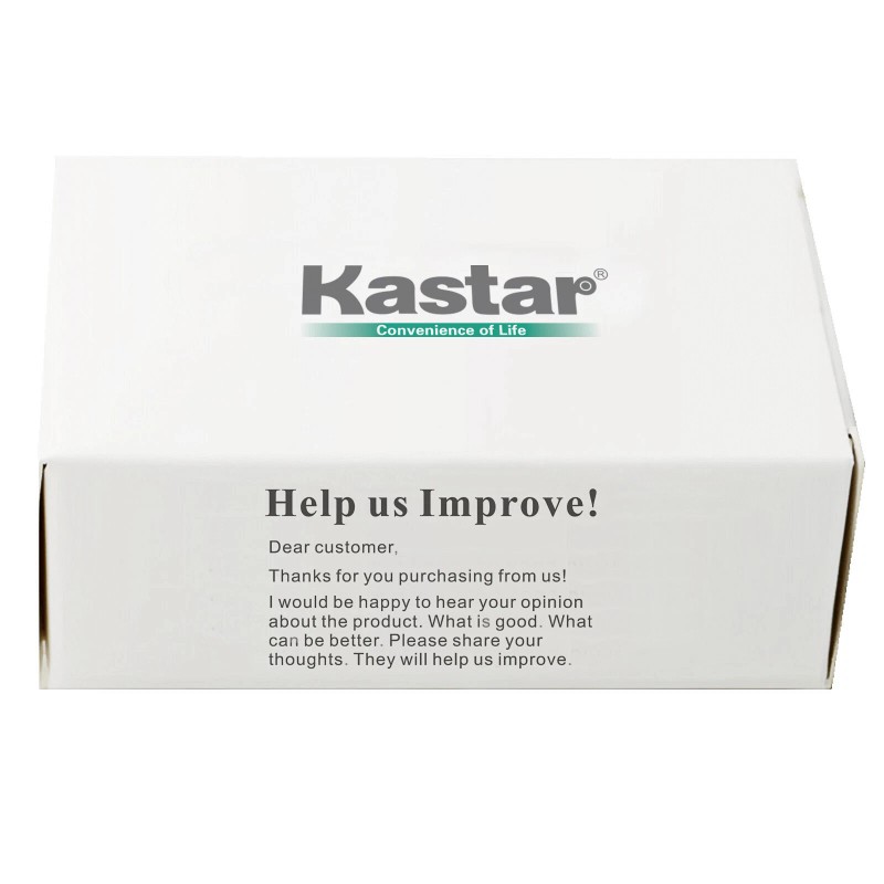 Kastar 1.2V 400mAh 2/3AAA With Button Top NiMH Rechargeable Batteries
