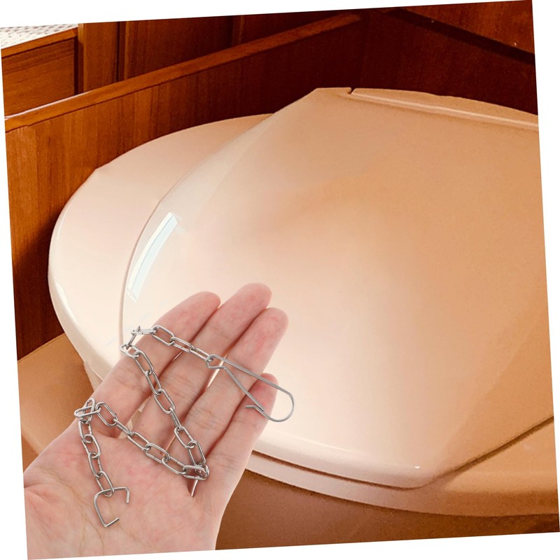 DOITOOL Toilet Accessories 2pcs Stainless Steel Flapper Chain Flush Chain