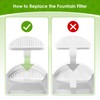 Cat Fountain Filters for Wireless Operated 67oz/2L, 9 Pack Replacement