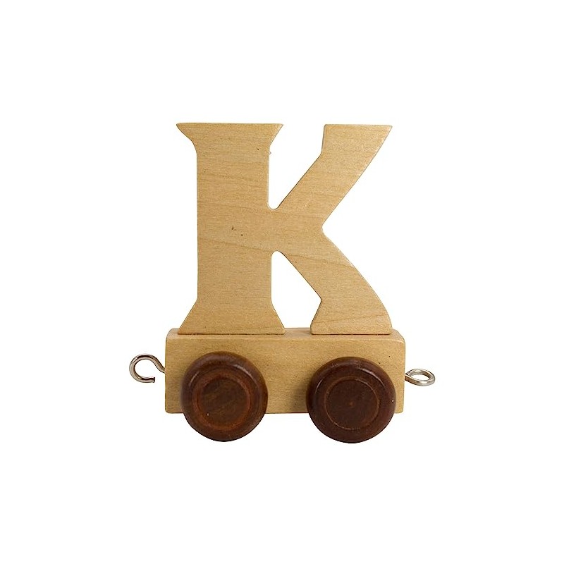 Wooden Train Letters Train Train Train Train Train Wagon A-Z