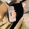 Lovely Embroidery Pattern Pencil Case Cotton Cloth Pen Bag Multipurpose