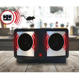 Ultrasonic Rat Repeller Mice and Warriors Ideal for Indoor Rodents Sadokan