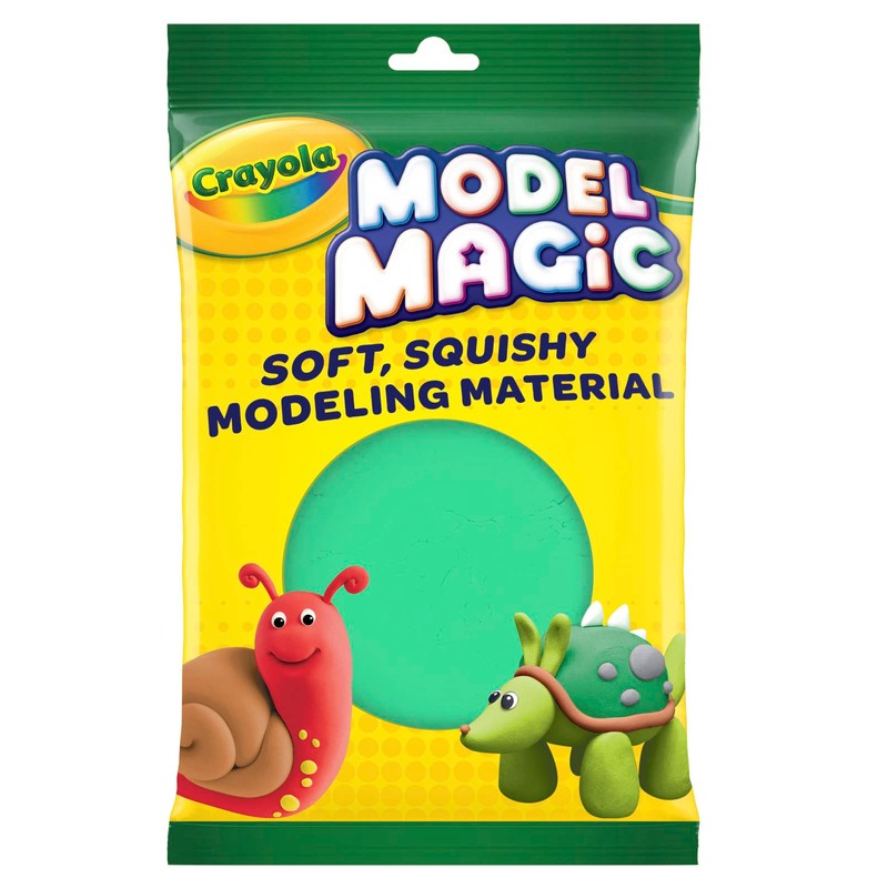 Crayola Model Magic in Green, Modeling Clay Alternative, 4oz