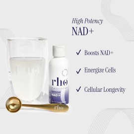 Rho Nutrition Liposomal NAD+ â€“ 4 fl oz | Ultra-High Absorption Liquid Supplement