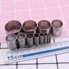 Clay Cutters,12 Pieces Hole Hollow Punch Cutter Set Stainless Steel