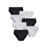 NEXT 7er-Pack Bikinihose Schwarz/Weiß/Grau 11-12 Jahre