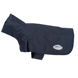 WeatherBeeta Goat Coat with Neck, Navy, Extra Small