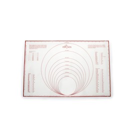 Fox Run Pastry/Baking Mat with Measurements, Silicone