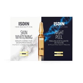 Isdinceutics DayNight Rutina Antimanchas, Srum Corrector Despigmentante de Da y Peeling Exfoliante de Noche, 10 ampolletas                            