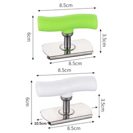 LIXIUHUI 2Pcs Manual Jar Opener, Adjustable Stainless Steel Jar Opener, Anti Injury Lid Opener Can Opener Manual Home Kitchen Tool,Jar Opener for 1.18-3.74inch Bottle Can