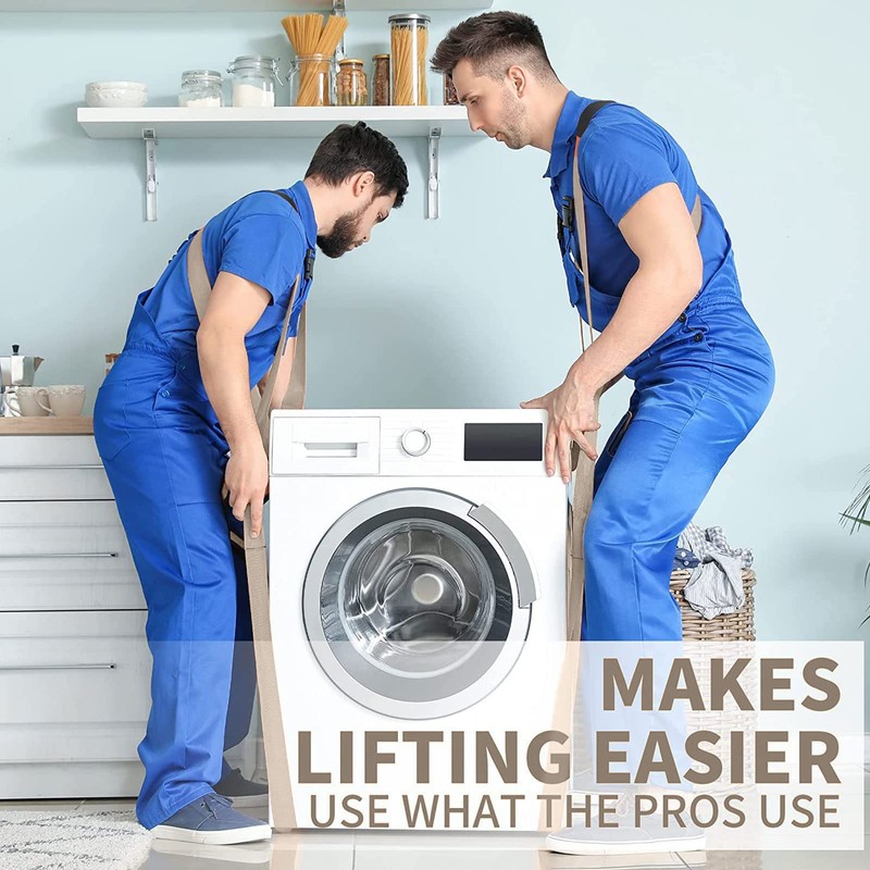 Moving Straps, Lifting Strap for 2 Movers, Easily Move, Lift,