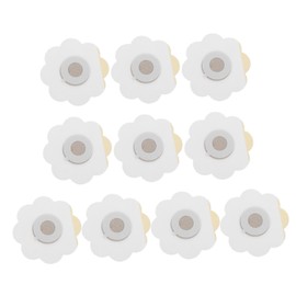 Outanaya 10pcs Moxibustion Blank Patches Stickers Portable Fixators Portable Moxibustion Patches Pastes Portable Blank Patches Moxibustion Machine Fixators Non-woven Fabric White