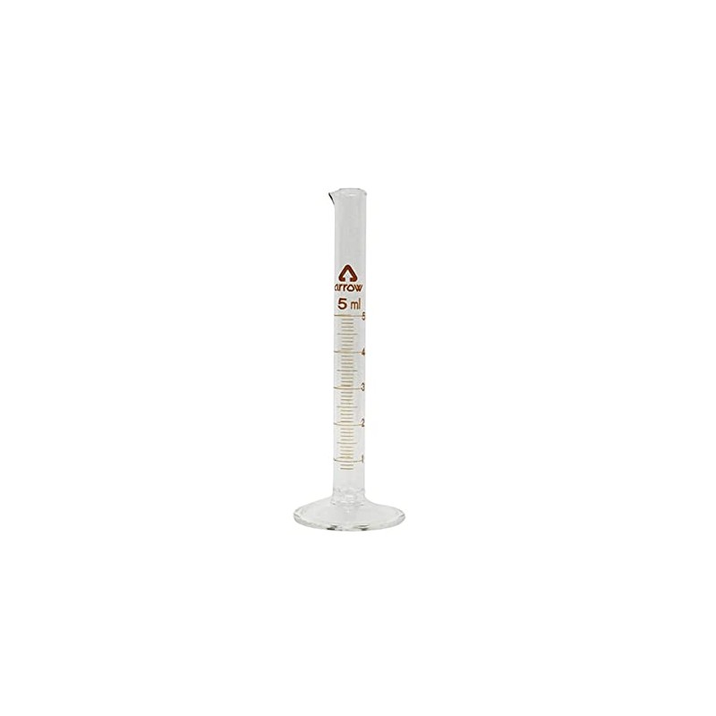Graduated Cylinder (Hard Glass) 0.1 fl oz (5 ml) /6-231-01