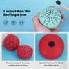 TINGSING Rain Tongue Drum - Mini Steel Tongue Drum, 3