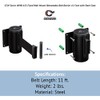 Crowd Control Warehouse - CCW Series WMB-125 Fixed Wall Mount