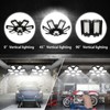 AUDLES 1 Pack LED Garage Light, 240W 24000LM 6500K LED