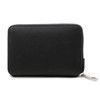 Ignition Original Saffiano Leather Zip Around Bifold Wallet Coin Purse,