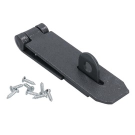 Heavy Duty Cast Iron 140mm Hasp and Staple Security Garage Shed TE157