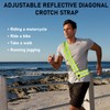 Reflective Band Reflective Strap Sash Band Adjustable for Walks Running