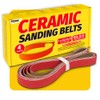 1x42 Inch Ceramic Sanding Belts (40/60/80/120 Grits) – High-Performance Sander