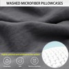 PiccoCasa Long Body Pillow Case Soft Brushed Microfibre Pillow Cover