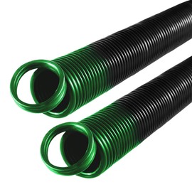 G.A.S Hardware 120 lb. Heavy-Duty Double-Looped Garage Door Extension Spring (2-Pack) | Springs for Garage Door Repair Garage Hardware Parts (120-Green)