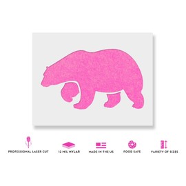 Stencil Revolution Polar Bear Stencil - Polar Bear Design, Animal/Nature, Paper Stencils