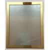 BUILDINGSIGNS.COM Elevator certificate frame 8.5x11 (Lockable !!!, Brushed Gold Stainless