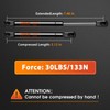 Dukuge 7.5inch 30lb/133N Gas Struts Spring, Gas Shock Lift Support