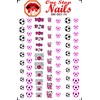 Soccer Mom (Ver.3) Clear waterslide Nail Art Decals (Tattoos) by