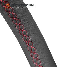 MEWANT Hand DIY Breathable Black Microfibre Leather Car Steering Wheel Cover for Opel Astra (H) 2004-2009 Signum 2004-2008 Vectra (C) 2005-2009 Steering Wheel Accessories