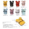 KOYOKOMA Pass Case, IC Card, Commuter Holder, Cute, Stylish, Ears,