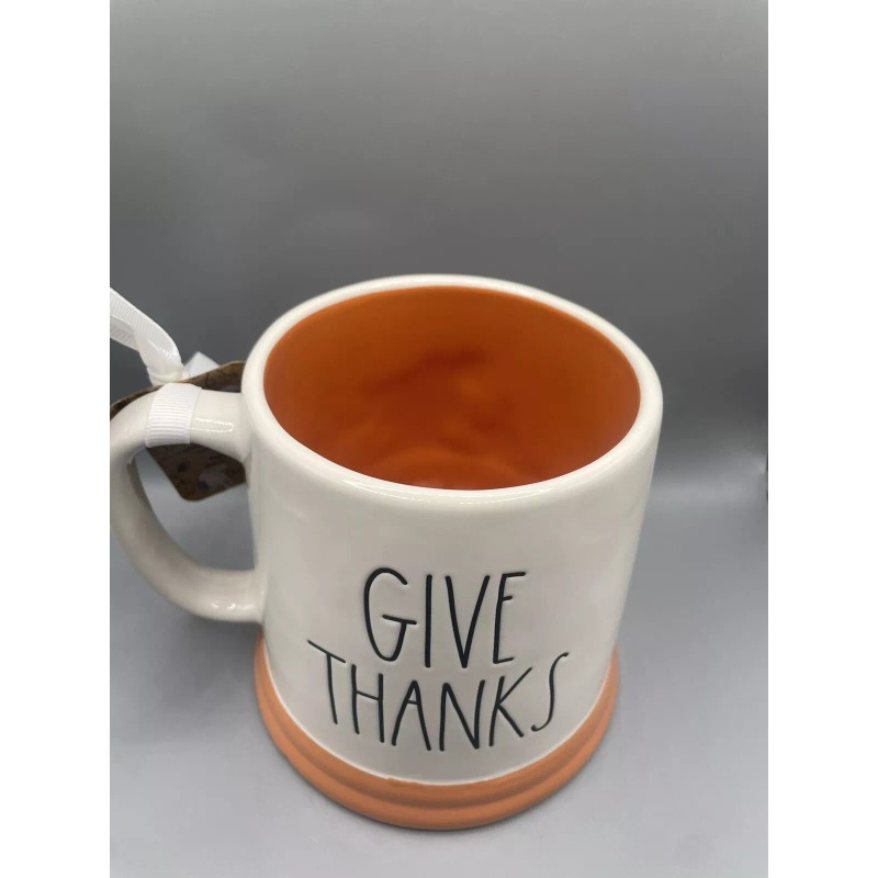 Rae Dunn Peanuts Snoopy GIVE THANKS Thanksgiving Turkey Fall Leaves