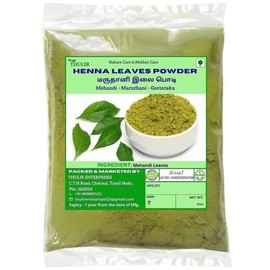 THULIR Organic Henna Powder For Hair - 100 Gms | Mehandi Powder | Marudhani Powder | 100% Natural Hair Color Powder