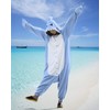WOTOGOLD Animal Cosplay Costume New Shark Unisex Adult Pajamas Sky