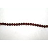 Unbranded Natural Rhodolite Garnet Round Faceted Gemstone Beads 15" 1