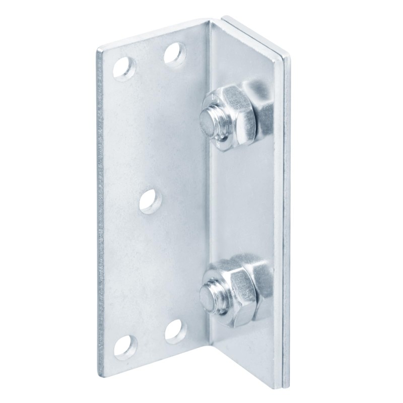 4 Sets Bed Rail Bracket,3-1/4" x 1" No-Mortise Wood Bed