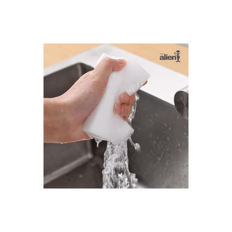 Trend Alien 10 x Multi-Functional Eraser Sponge, Magic Cleaning Pads