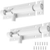 2 Pack 5 Inch Barrel Bolt Lock, Heavy Duty Slide