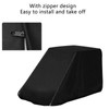 ZHMIZHAM Skid Loader Cover with Zipper, Track Loader Cover Waterproof,