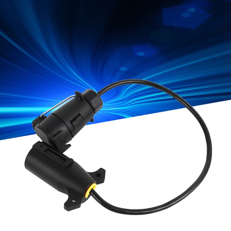 Trailer Plug Adapters 7 Pin Safe Reliable Durable Dual Head
