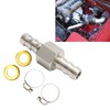 Fuel Line T Fitting Adapter 304 Stainless Steel Pressure Gauge