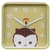 sarcia.eu Hedgehog Wall Clock, Square Analog Clock for Kids 20.2x20.2