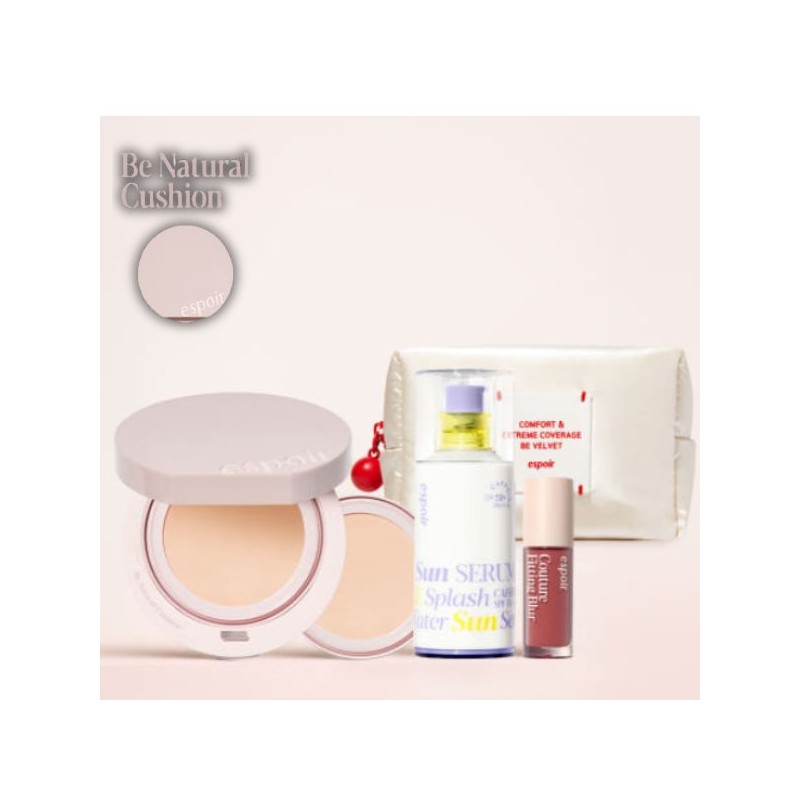 ESPOIR Be Natural/Be Glow Volume/ Be Velvet Cover Cushion with