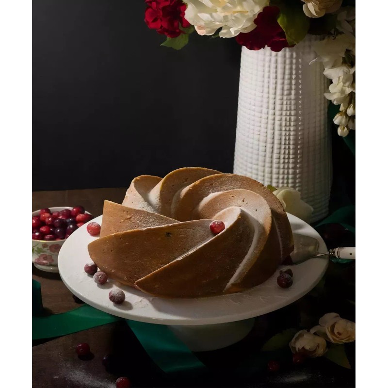 Molde Pastel Rosca Silicon Gelatina Antiadherente 24cm Color Rosa