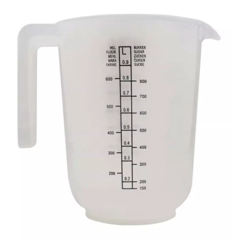 Cocina Mía Set De 3 Tazas Jarras Medidoras 1l 500ml