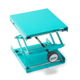 United Scientific™ EcoLift Laboratory Jack, 8" x 8", Stainless Steel Lab Jack Scissor Stand Platform, Lab Lift Stand Table, Expandable Lift Height Range 76mm-305mm,Maximum Support Weight 7.5lbs