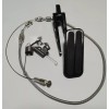 espeedpro21 Black Aluminum 5"x2" Gas Pedal & 48" Throttle Cable