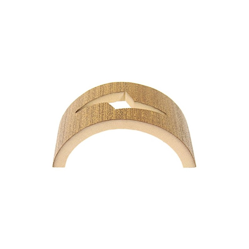 Sesame Bamboo Half Moon Fan Stand