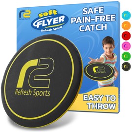 Flying Beach Toys for Teens – Lightweight Soft Flying Disc for Summer Fun For Kids – Safe & Easy to Throw for Boys Girls – Great for Outdoor Play at the Beach or Yard – Ages 6 7 8 9 10 11 12+